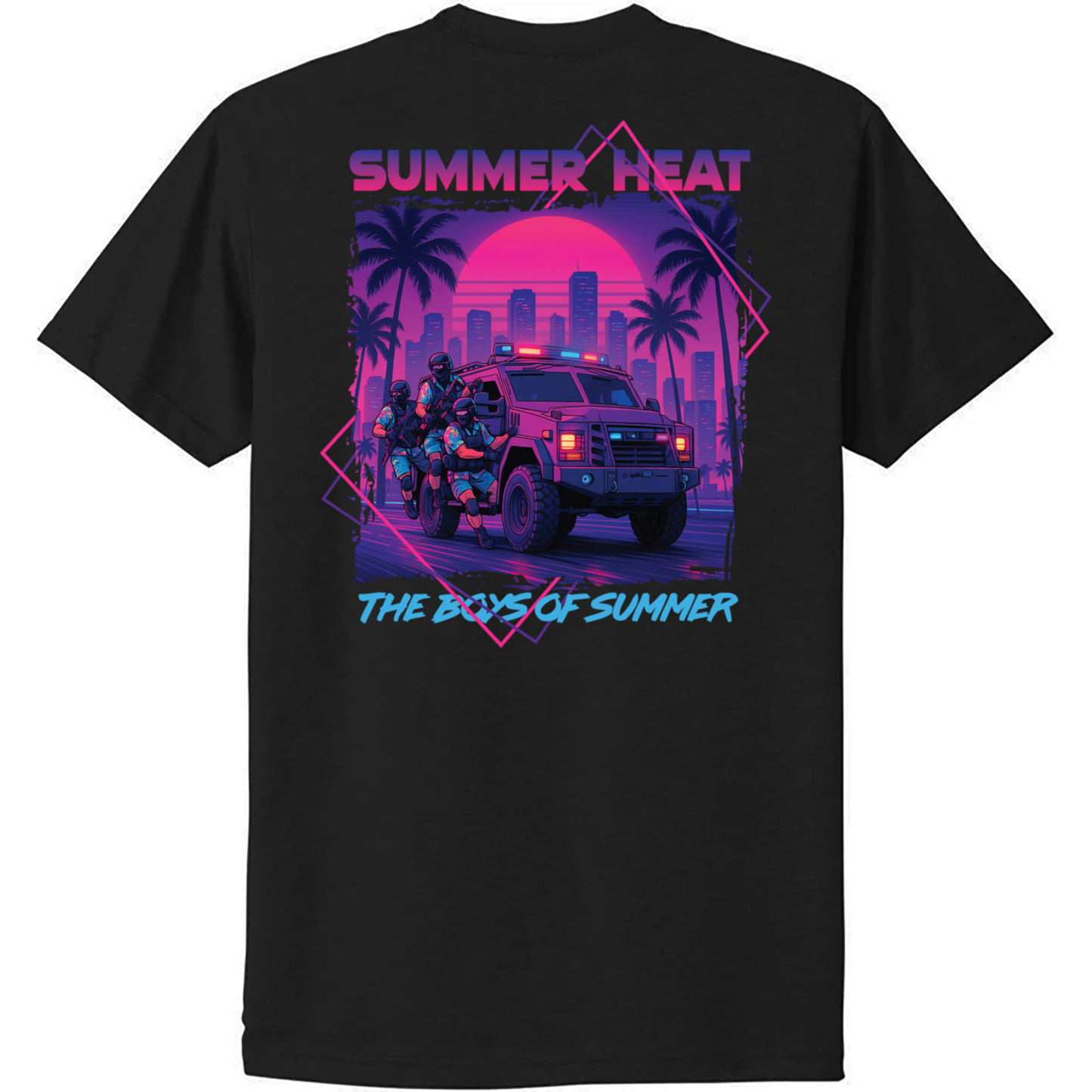 Boys of Summer T Shirt - Black