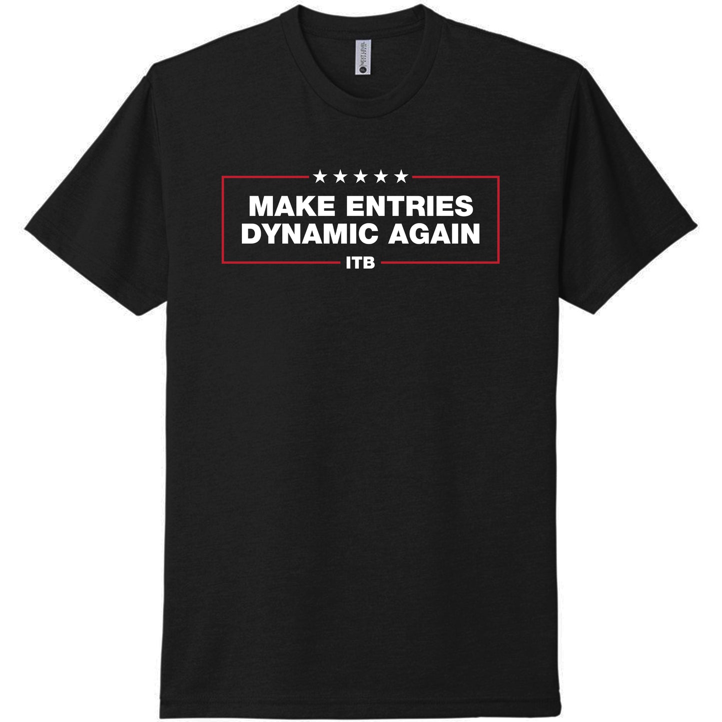 Make Entries Dynamic Again T-Shirt - Black