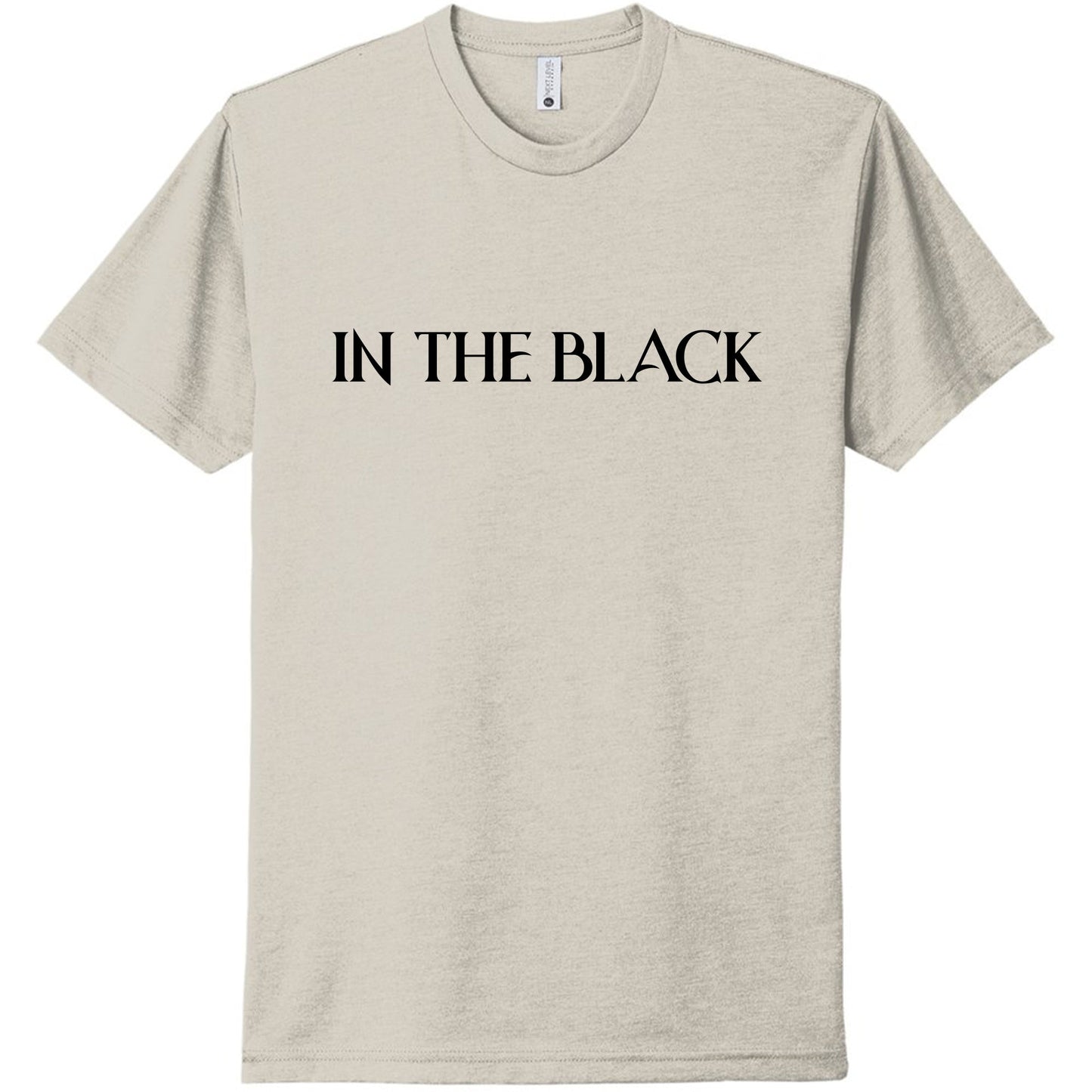In The Black t shirt