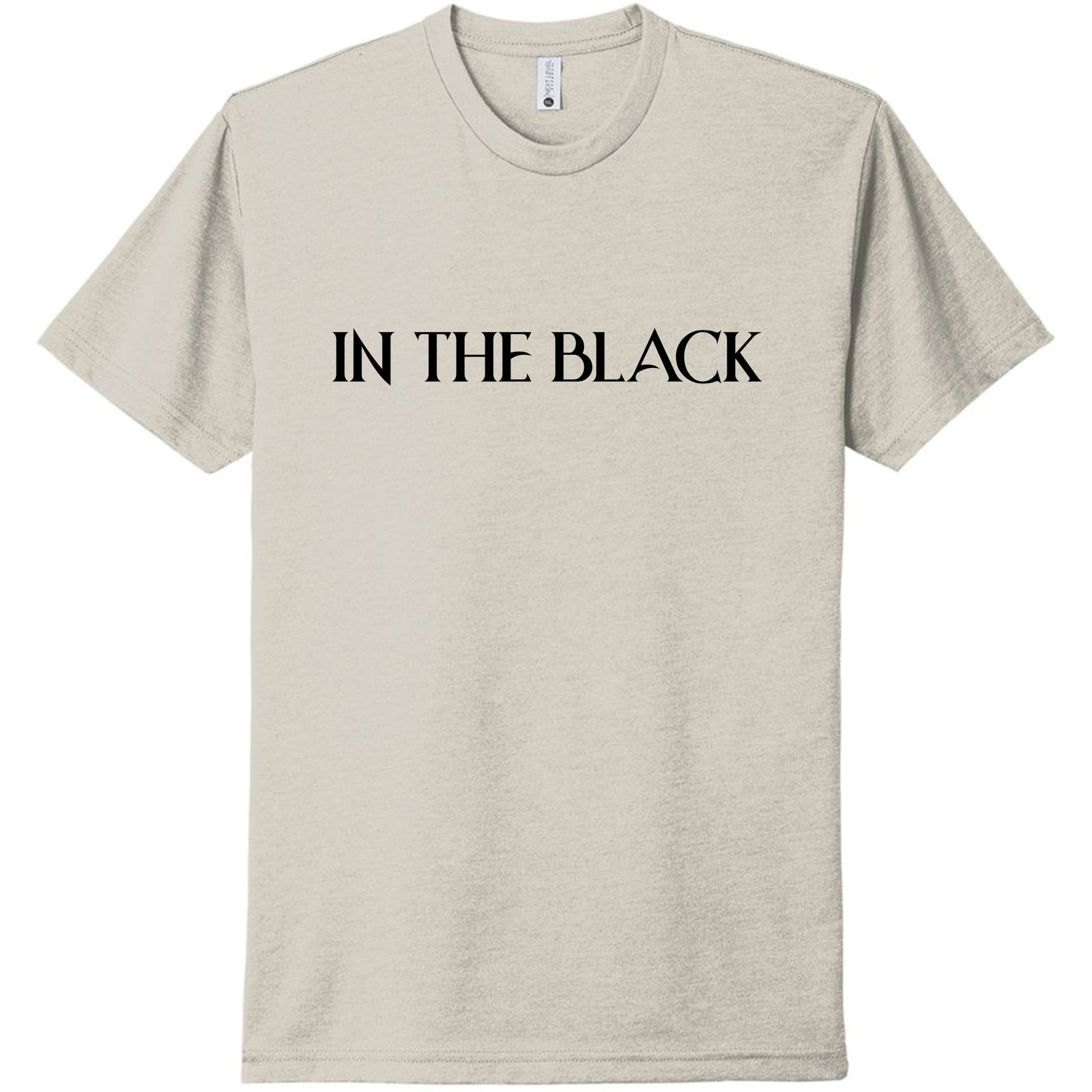 In The Black t shirt