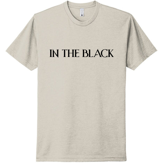 In The Black t shirt