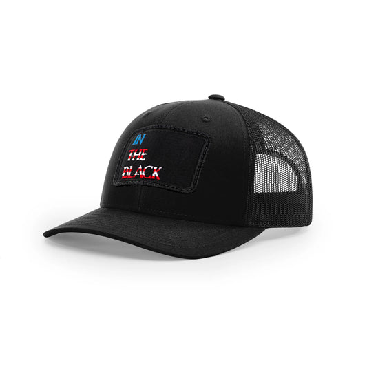 In The Black American Flag Hat