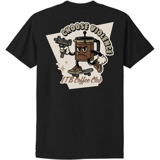 Choose Violence T Shirt - Black