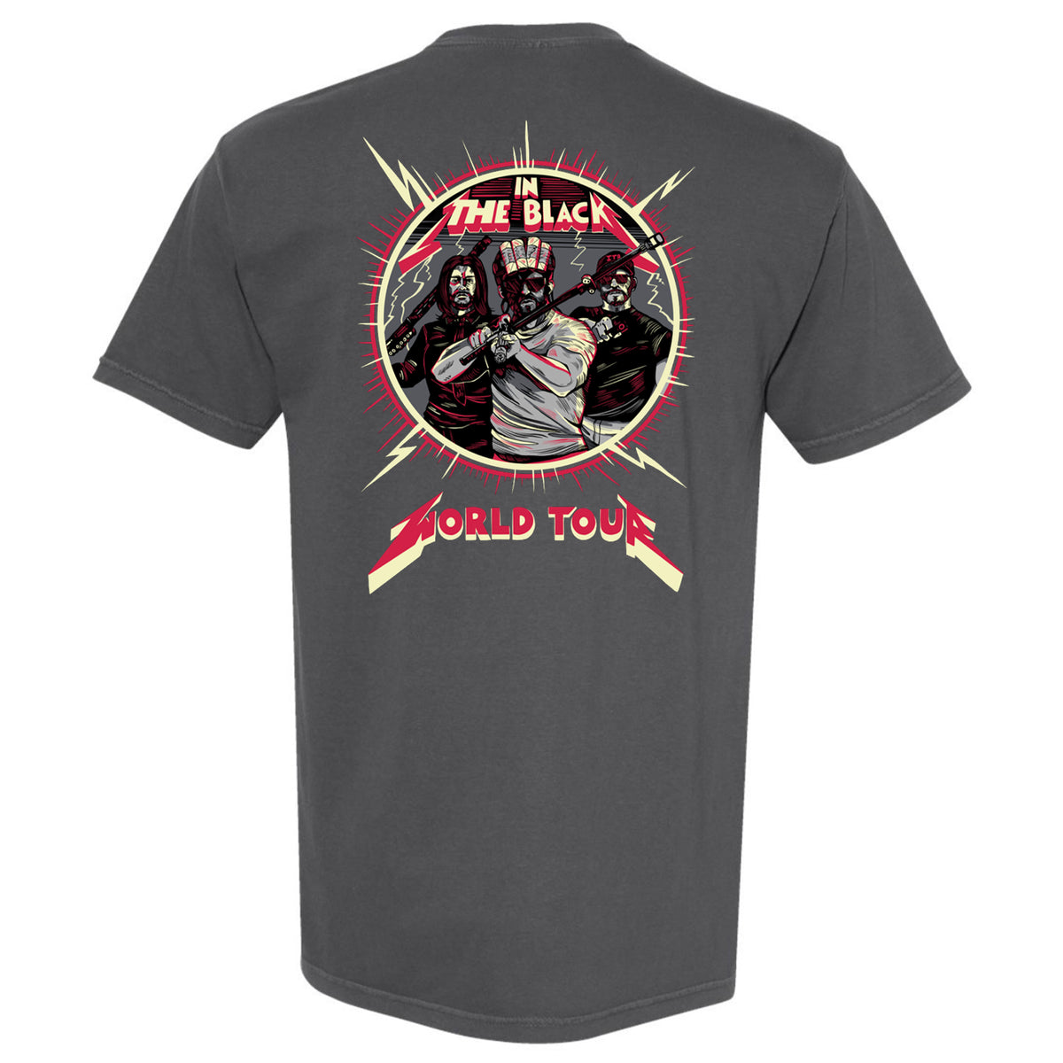 World Tour T Shirt – In The Black